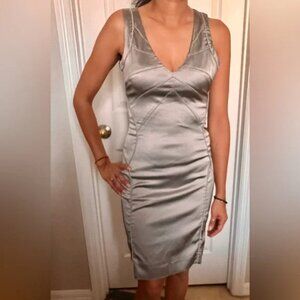Silver Versace Jeans Couture Dress, IT Sz 40